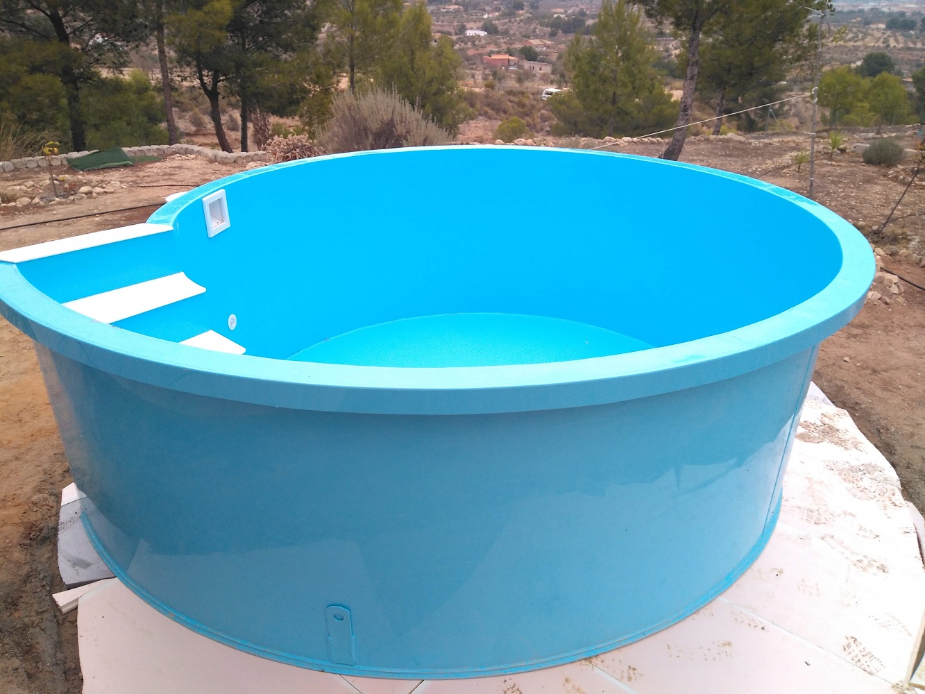 Mini piscina para terrazas