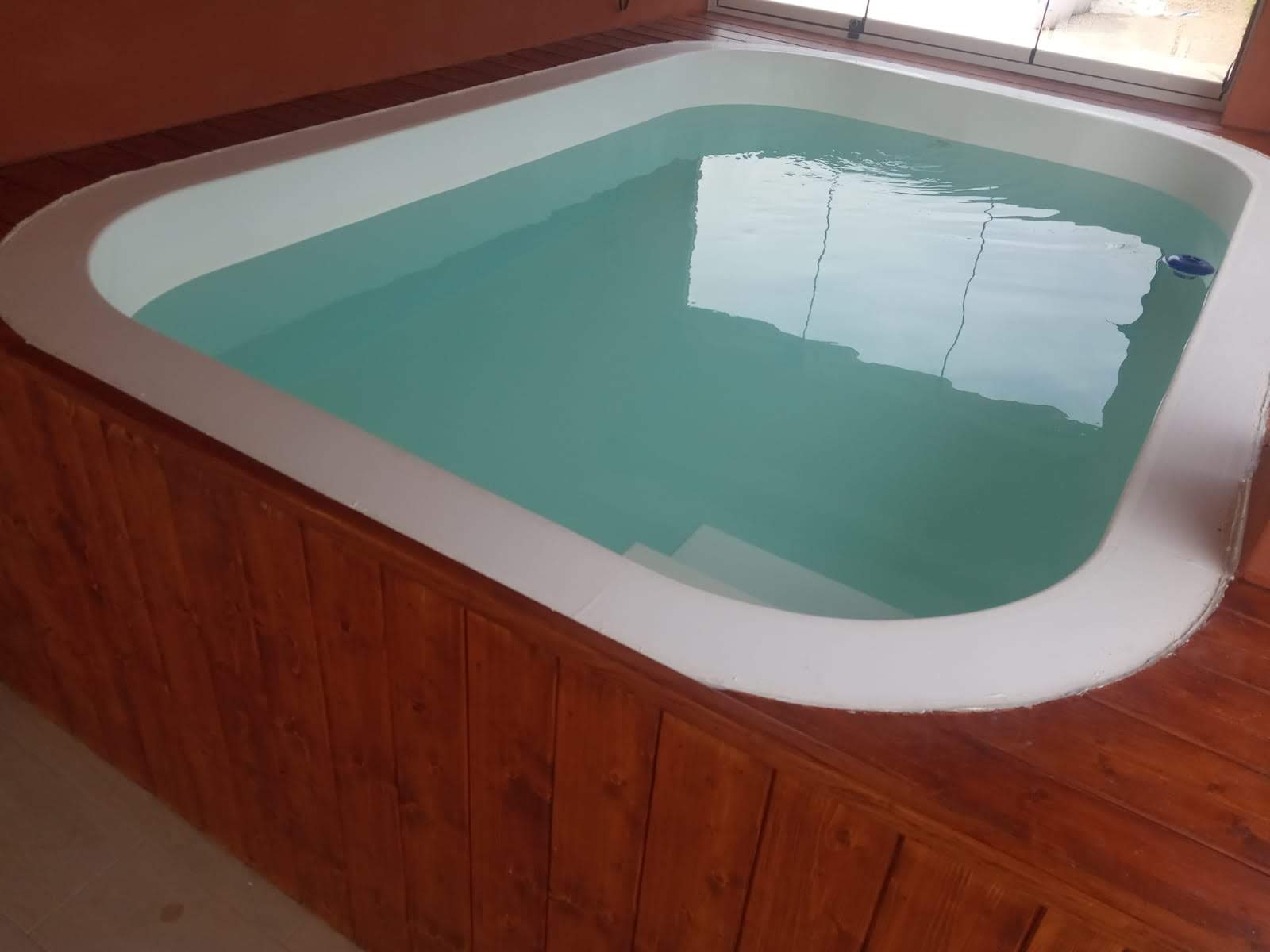 Mini Pools  für kleine Gärten  und Terrassen
