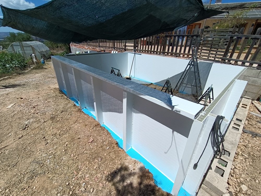 piscinas de superficie modernas