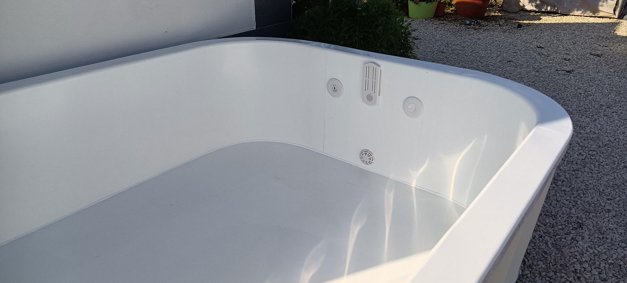 Mini piscinas elevadas para terrazas