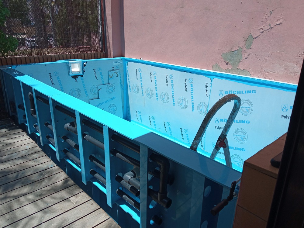 Piscinas de polipropileno